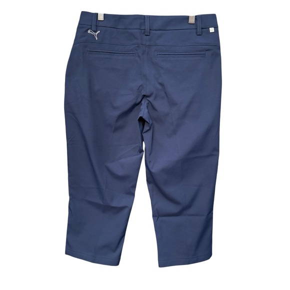 PUMA Women’s Navy Capri Golf Pants Size 6 Cropped - Picture 2 of 6